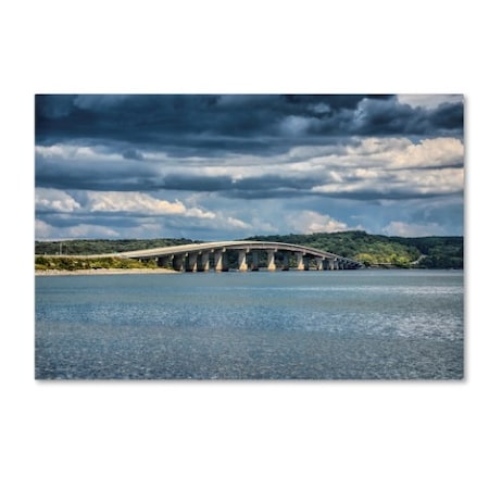 Jai Johnson 'Bridge At Paris Landing' Canvas Art,12x19